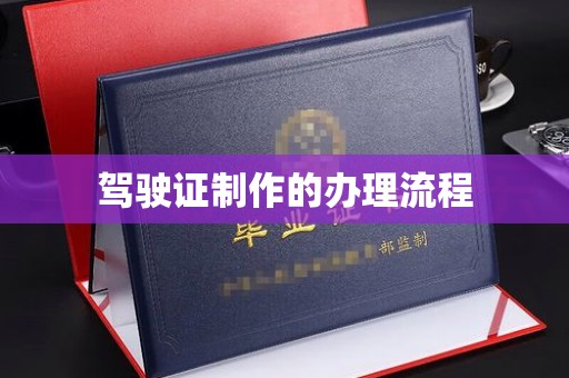 松岭驾驶证制作的办理流程