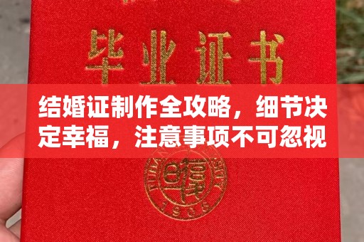 镇坪结婚证制作全攻略，细节决定幸福，注意事项不可忽视