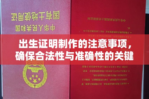 大园出生证明制作的注意事项，确保合法性与准确性的关键步骤