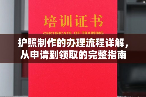 月湖护照制作的办理流程详解，从申请到领取的完整指南